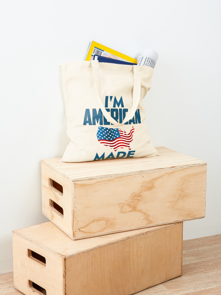 Alternate view of I Am American Tote Bag