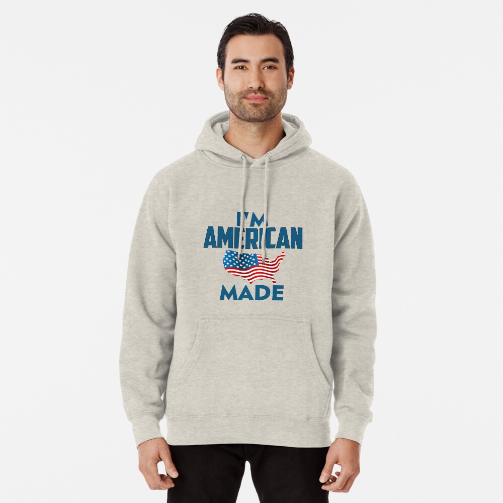 I Am American Pullover Hoodie