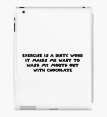 Chocolate iPad Case/Skin