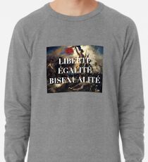 Sudadera ligera LIBERTE EGALITE BISEXUALITE