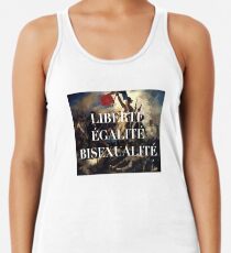 LIBERTE EGALITE BISEXUALITE Women's Tank Top