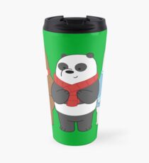 We Bare Bears Travel Mug