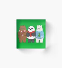We Bare Bears Acrylic Block