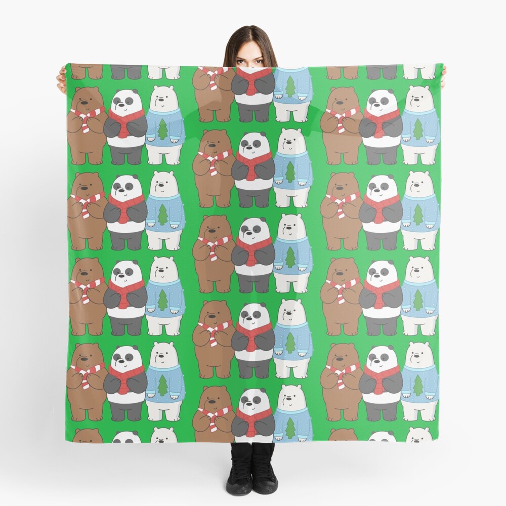 We Bare Bears Scarf