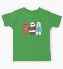 We Bare Bears Kids T-Shirt