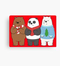 We Bare Bears Canvas Print