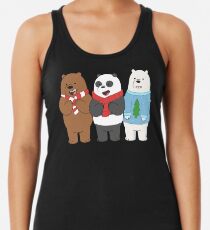 We Bare Bears Racerback Tank Top