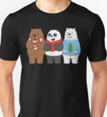 We Bare Bears Slim Fit T-Shirt