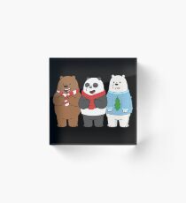 We Bare Bears Acrylic Block