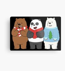We Bare Bears Metal Print