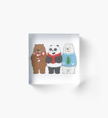 We Bare Bears Acrylic Block