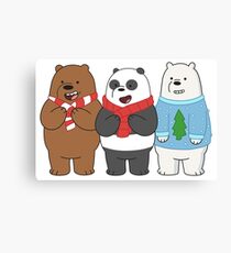 We Bare Bears Canvas Print