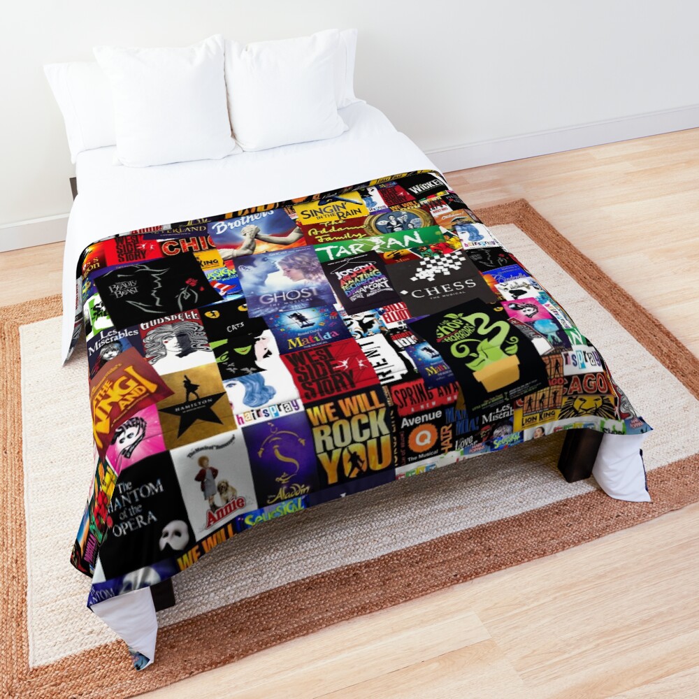 Musicals Collage IV Comforter