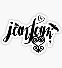 JanFam - Fans & Friends Logo 2015 Sticker