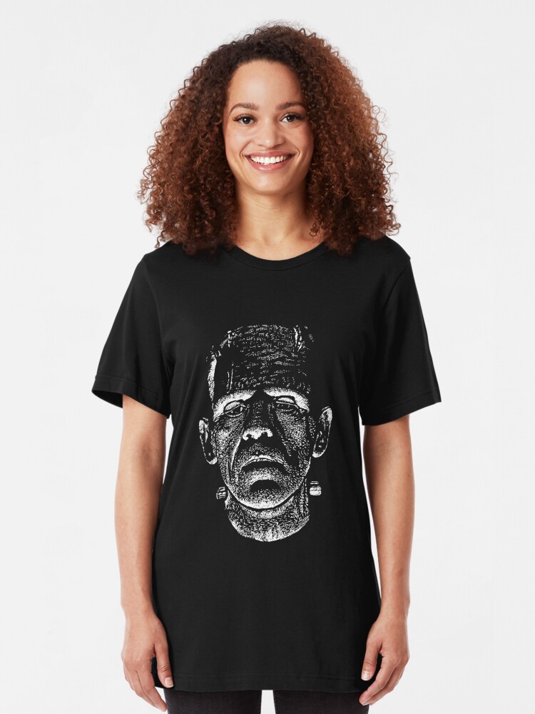 Alternate view of Frankenstein Slim Fit T-Shirt