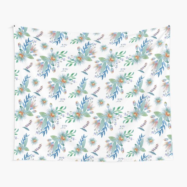 Watercolour Springtime Australian Pattern Tapestry