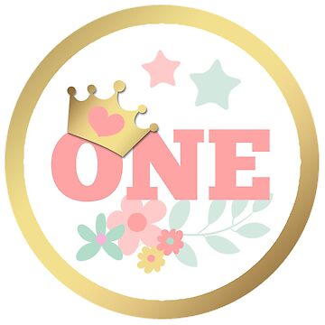 Princess crown deals for first birthday