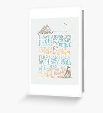 I Lava You Greeting Card