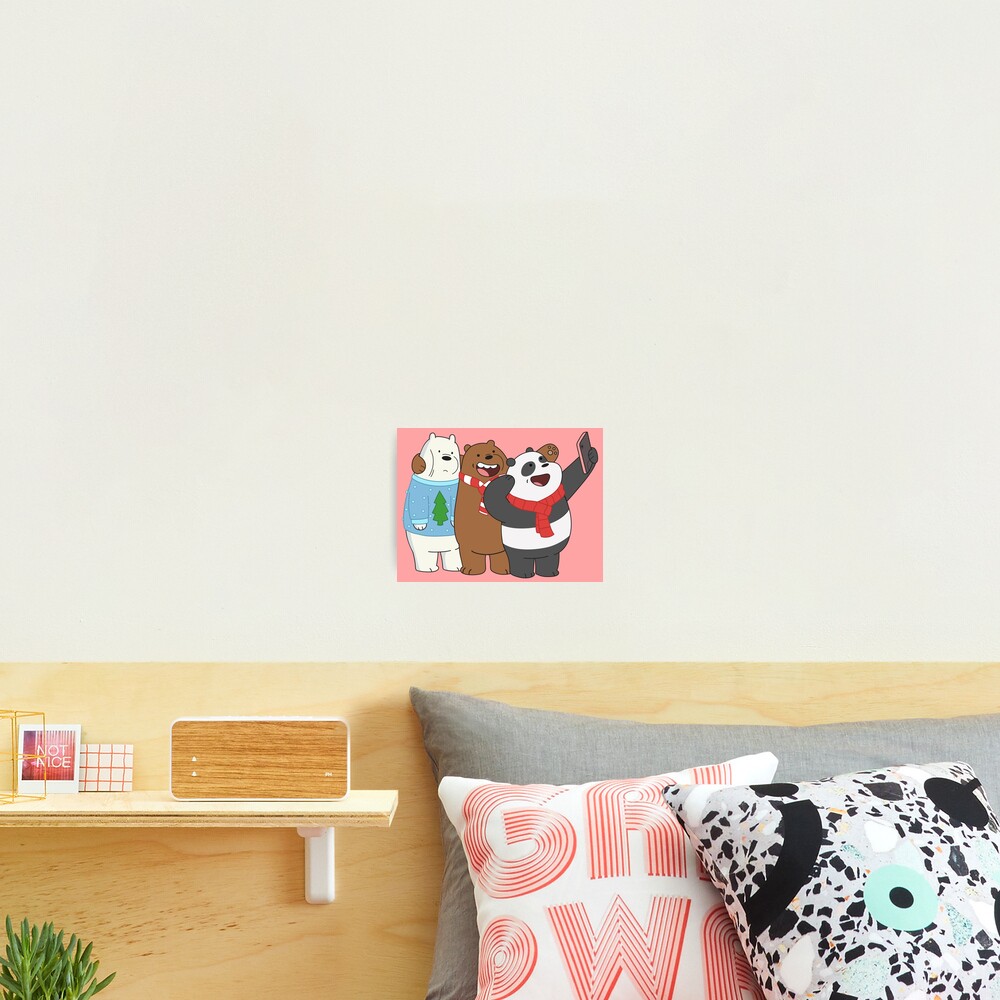 We Bare Bears Photographic Print