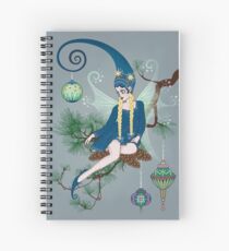 Winter tree Fairy Spiral Notebook