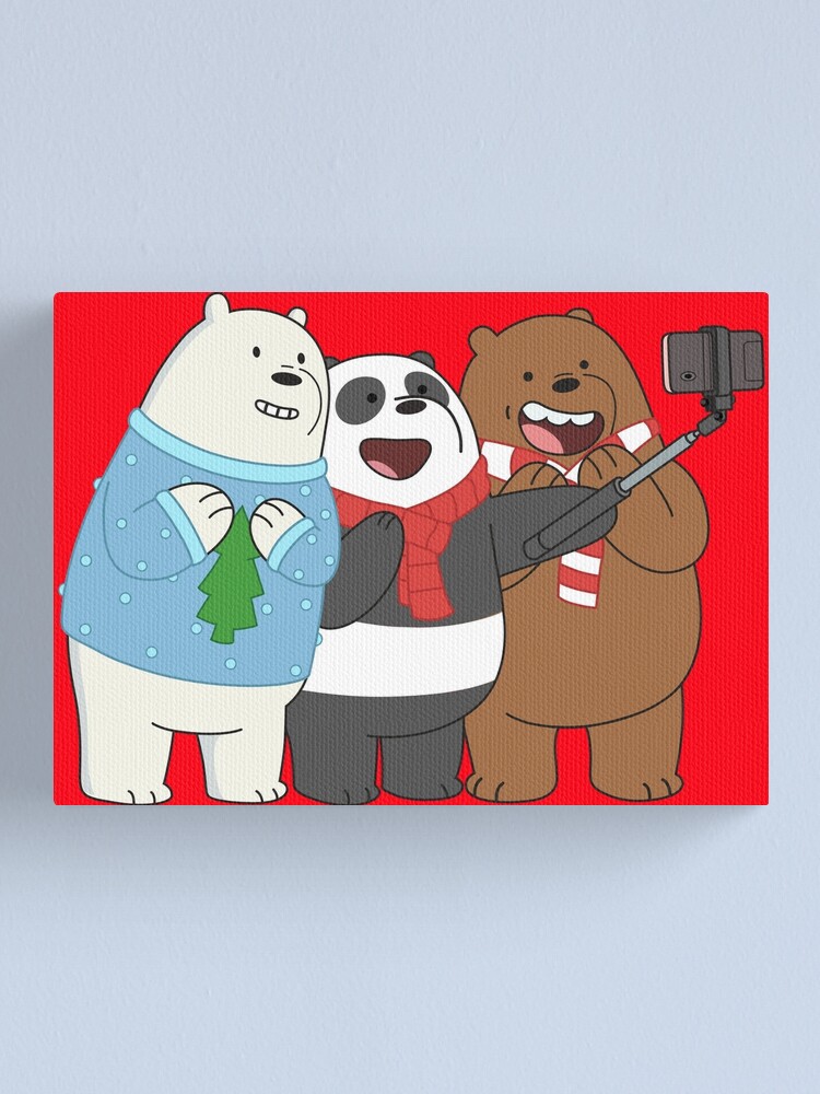 Alternate view of We Bare Bears Canvas Print