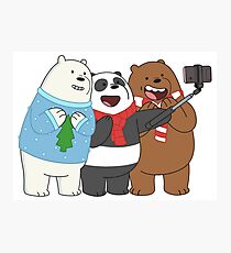 We Bare Bears Photographic Print