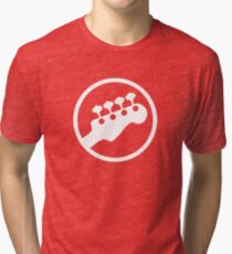 Bass Headstock T-shirt (Scott Pilgrim) Tri-blend T-Shirt