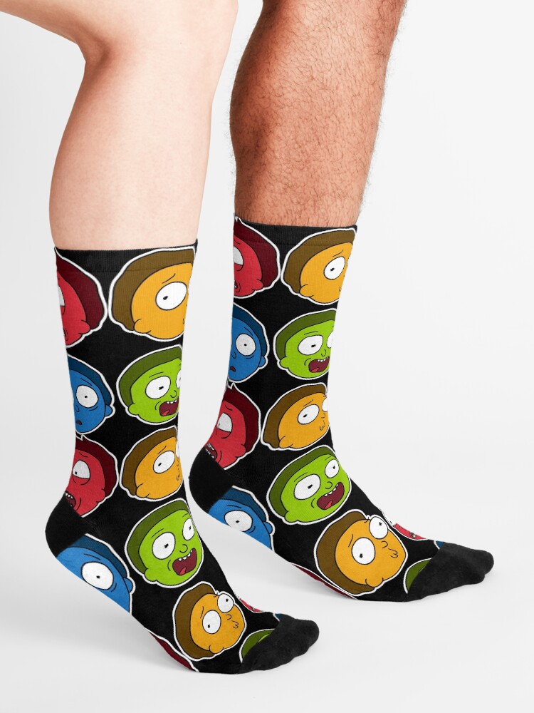Alternate view of Morty Moods Socks