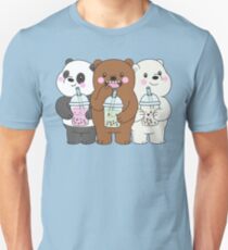 We Bare Bears Slim Fit T-Shirt