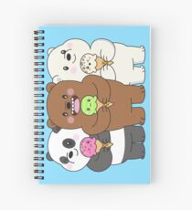 We Bare Bears Spiral Notebook