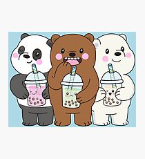 We Bare Bears Photographic Print