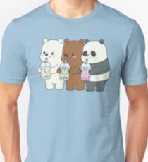 We Bare Bears Slim Fit T-Shirt