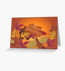 Happy Thanksgiving Greeting Card