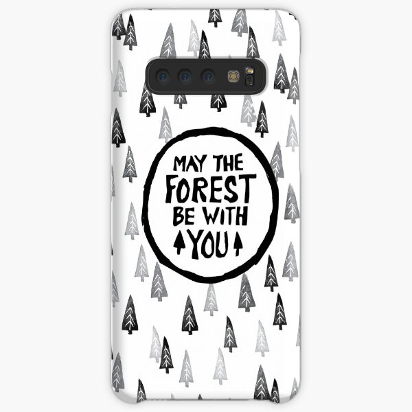 May the forest be with you in the woods Samsung Galaxy Snap Case