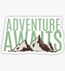 Adventure Awaits Sticker