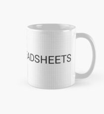 Spreadsheet Love Mug