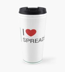 Taza de viaje Spreadsheet Love