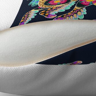 Alternate view of Alebrije Saluki Throw Pillow