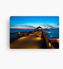 "Peer To Forever" - Pier 60 on Clearwater Beach Florida Canvas Print
