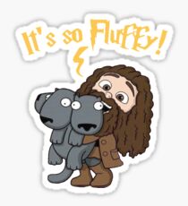 Hagrid - So Fluffy Sticker