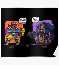 MCU Meets WH40k : Warhammer 40k crossover comic Poster