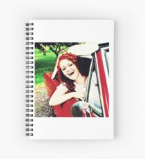 Car Singer Spiral Notebook