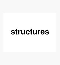 structures Photographic Print