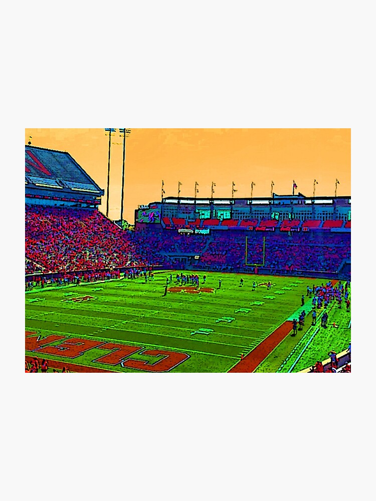 Clemson Tigers Football Photographic Print