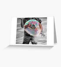 Soap Selective Colour Greeting Card