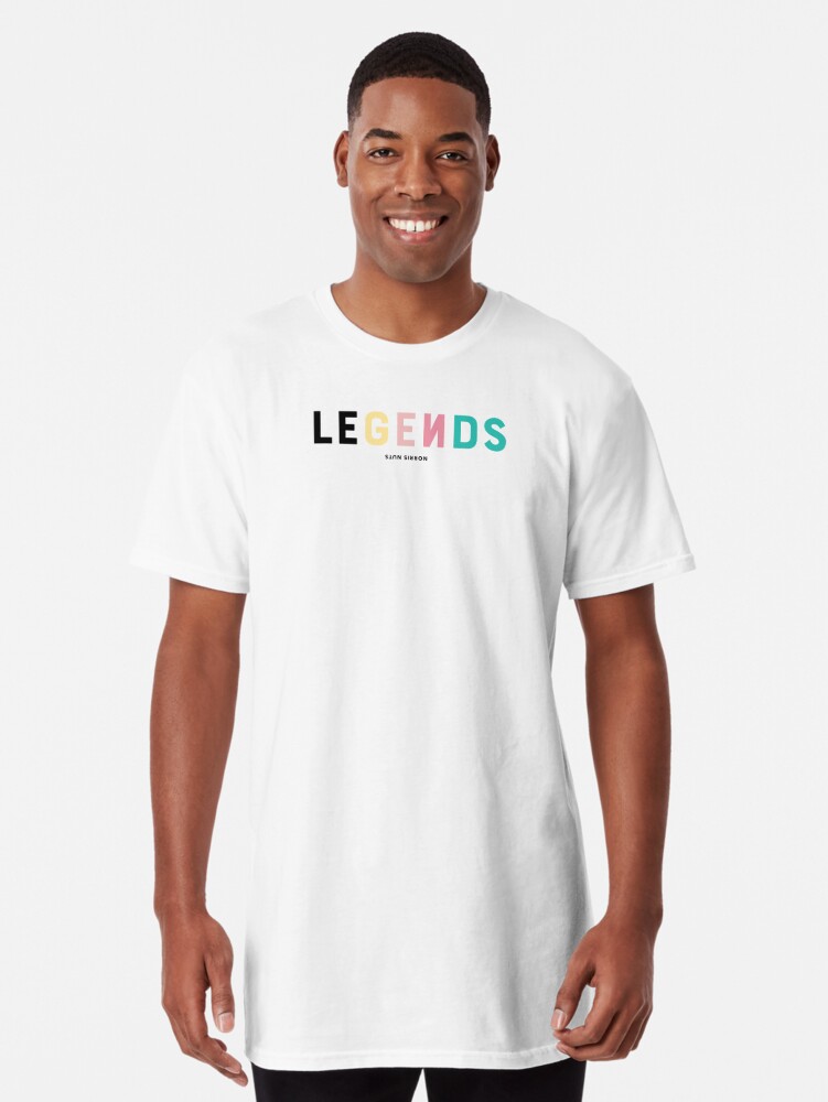 Norris Nuts Legends Colorful Logo Art T-Shirt Long T-Shirt Sweatshirt Hoodie