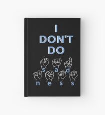 Cuaderno de tapa dura No hago la tristeza - Spring Awakening ASL