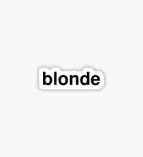 blonde Sticker
