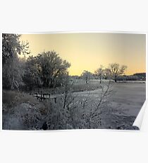 Town Lake - Frozen Poster