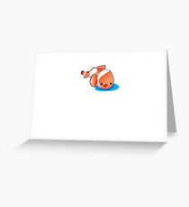 Cartoon Clownfish Greeting Card